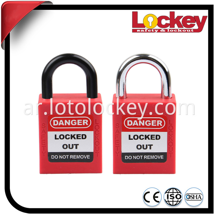 Plastic Short Shackle Padlock